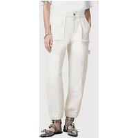 Allsaints Milo Fray Trouser - White