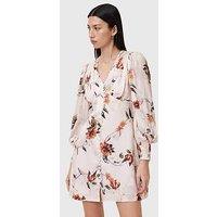 Allsaints Auden Floral Mini Dress - Multi