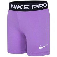 Nike Kids Girls Nike Pro Short - Purple