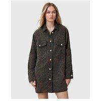 Allsaints Lily Shirt Dress - Green