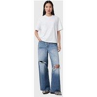 Allsaints Blake Wide Leg Denim Jeans