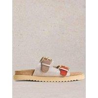 White Stuff Patty Footbed Sandal - Beige