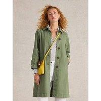 White Stuff Oakleigh Denim Coat - Green