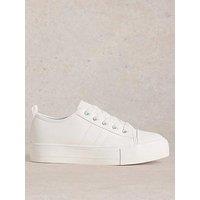 White Stuff Pippa Flatform Trainer - White