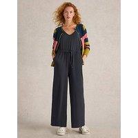 White Stuff Jasmine Jersey Jumpsuit - Grey