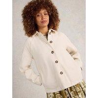 White Stuff Eden Denim Jacket - Beige