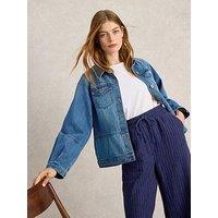White Stuff Camille Denim Jacket - Blue