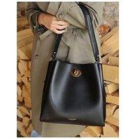 Luella Grey Henri Black Hobo Tote - Black