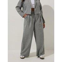 Yours Curve Grey Trouser