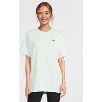 Vans Women'S Left Chest Logo Embroided Tee - Blue