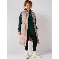 V By Very Curve Padded Cinched Waist Gilet