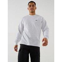 Vans Men'S Left Chest Ii Loose Long Sleeve Tee - Grey