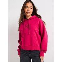 Vans Women'S Ethereal Retro Fit Pullover Hoodie - Pink