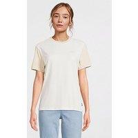 Vans Women'S Colorblock Bff Tee - Cream