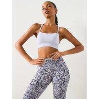 Sweaty Betty Womens Training Spirit Restored Seamless Yoga Bra - Purple