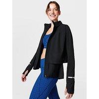 Sweaty Betty Womens Training Fast Track Jacket - Black