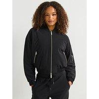 Sweaty Betty Womens Explorer Bomber Jacket - Navy