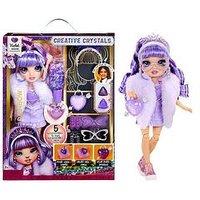 Rainbow High Creative Crystal Fashion Doll- Violet (Purple)
