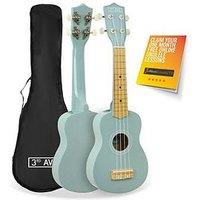 3Rd Avenue Pastel Blue Soprano Ukulele With Bag