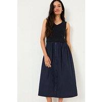 Fatface Sal Midi Dress - Navy