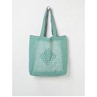 Fatface Lia Woven Tote Bag - Beige
