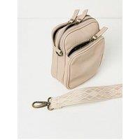 Fatface Large Phone Bag - Beige