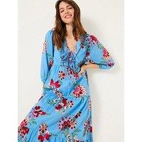 Fatface Frankie Maxi Dress - Blue