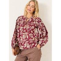 Fatface Sandy Blouse - Red