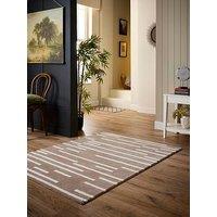 Very Home Classic Broken Striped 100% Pure Wool Rug