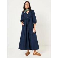 Fatface Jess Midi Dress - Navy
