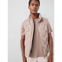 The Very Collection Heatsealed Down Padded Gilet - Stone