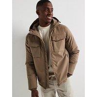 Very Man 4 Pocket Padded Jacket - Beige