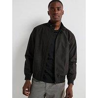 Very Man Shower Resistant Harrington Jacket - Black