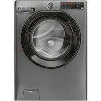 Hoover H-Wash 350 H3Wps4126Tambr80 12Kg Washing Machine, A-Rated, Wi-Fi, 1400 Rpm - Graphite