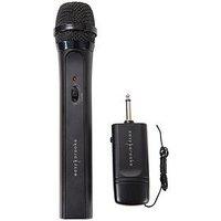 Easy Karaoke Wireless Dynamic Microphone - Black
