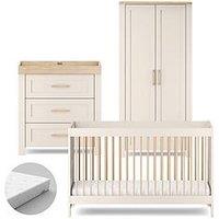 Silver Cross Seville - 4 Piece Set With Truefit Mattress