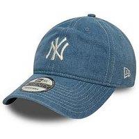 New Era New York Yankees Mini Washed 9-Twenty Denim Cap - Denim