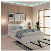 Gfw Odessa Side Lift Up Ottoman Storage Bed With Sleepycastle Mattress Options (Buy & Save!) - Bedframe + Premium Mattress