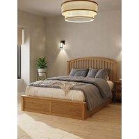 Gfw Madrid Wooden End Lift Up Ottoman Storage Bed With Sleepycastle Mattress Offer (Buy & Save!) - Bedframe + Premium Mattress
