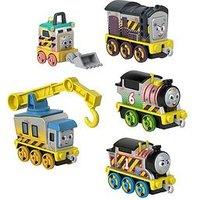 Thomas & Friends Construction Crew 5-Piece Diecast Metal Toy Train & Vehicle Set