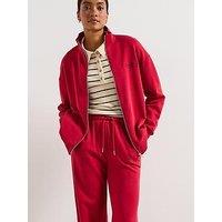 V By Very Graphic Zip Up Co Ord Jacket - Red