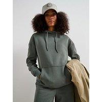 V By Very Oversize Hoodie - Green