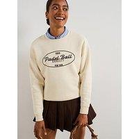 V By Very Basic Fashion Graphic Sweatshirt - Cream