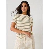 V By Very Crew T-Shirt - White