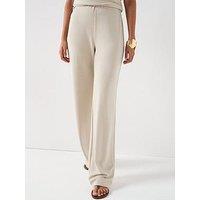 V By Very Drape Wide Leg Co Ord - Taupe