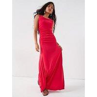 V By Very Ruched Detail Maxi Dress