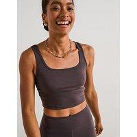 V By Very Sports Bralet Co-Ord - Grey