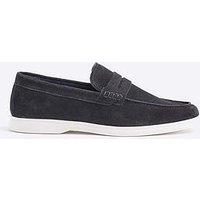 River Island Deconstructer Loafer Shoes - Navy