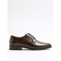 River Island Formal Point Derby Shoes - Brown