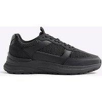 River Island Techinal Runner Shoes - Black